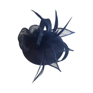 Alfinete de Lapela com Pena e Laço-Azul