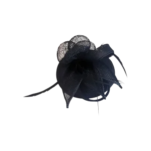 Alfinete de lapela com Pena e Laço-Preto