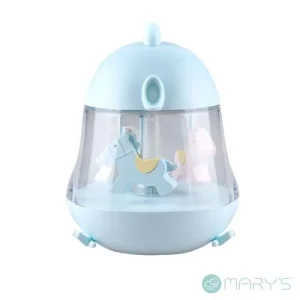 Mary´s Caixa de Música com luz LED Unicórnio Azul