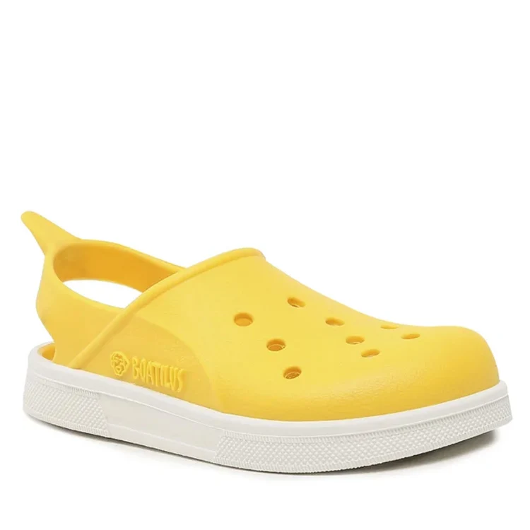 Boatilus - Sandália Minimalista Praia/Piscina Cloggy Amarelo - Image 4