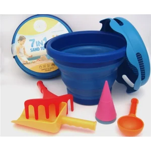 Compactoys - Conjunto de Brinquedos de Praia Compacto 7 em 1